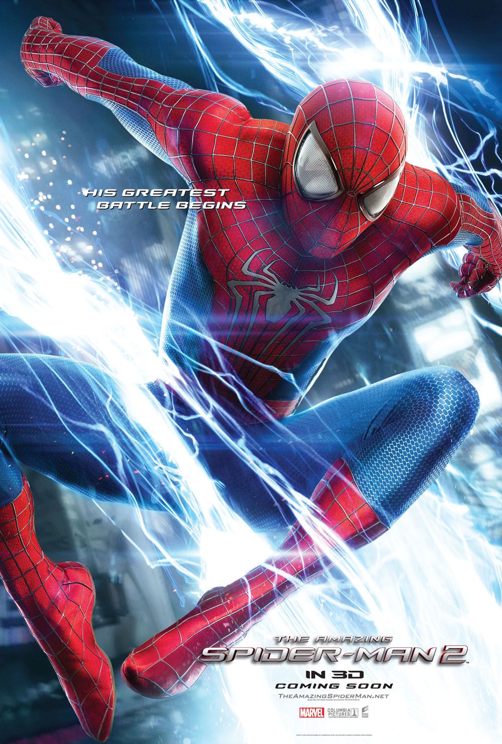 increíble cartel de spiderman 2
