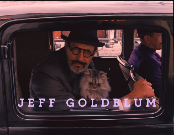 jeff goldblum the grand budapest hotel