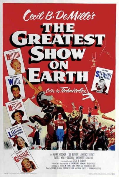the greatest show on earth poster