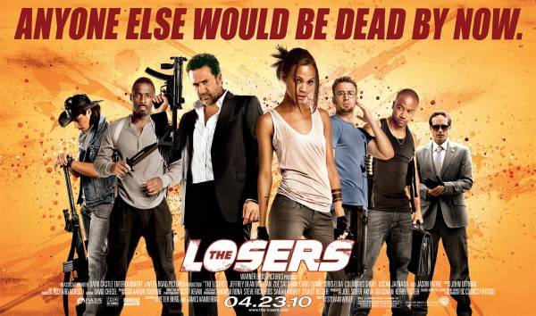 7 Clips From The Losers Starring Jeffrey Dean Morgan Zoe Saldana Chris Evans Idris Elba Columbus Short Oscar Jaenada And Jason Patric