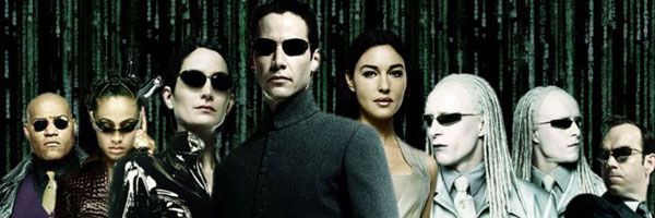 The Matrix movie image slice