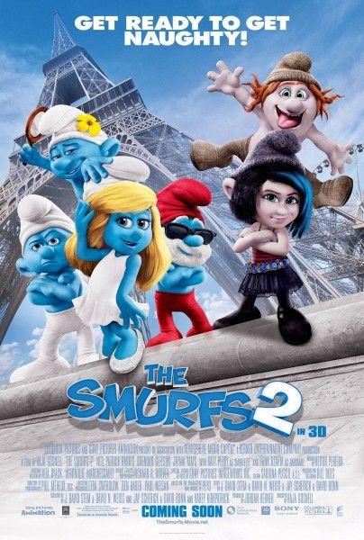 the smurfs 2 sequel poster