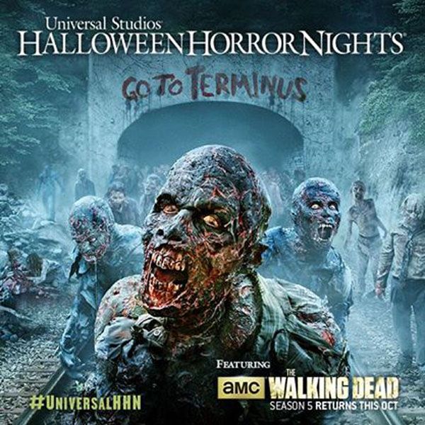 The Walking Dead maze poster