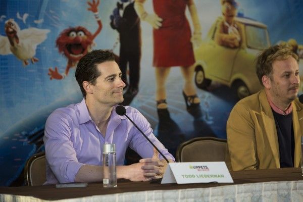 MUPPETS MOST WANTED todd-lieberman press conference