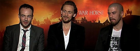 Tom-Hiddleston-Patrick-Kennedy-Toby-Kebbell-war-horse-interview-slice