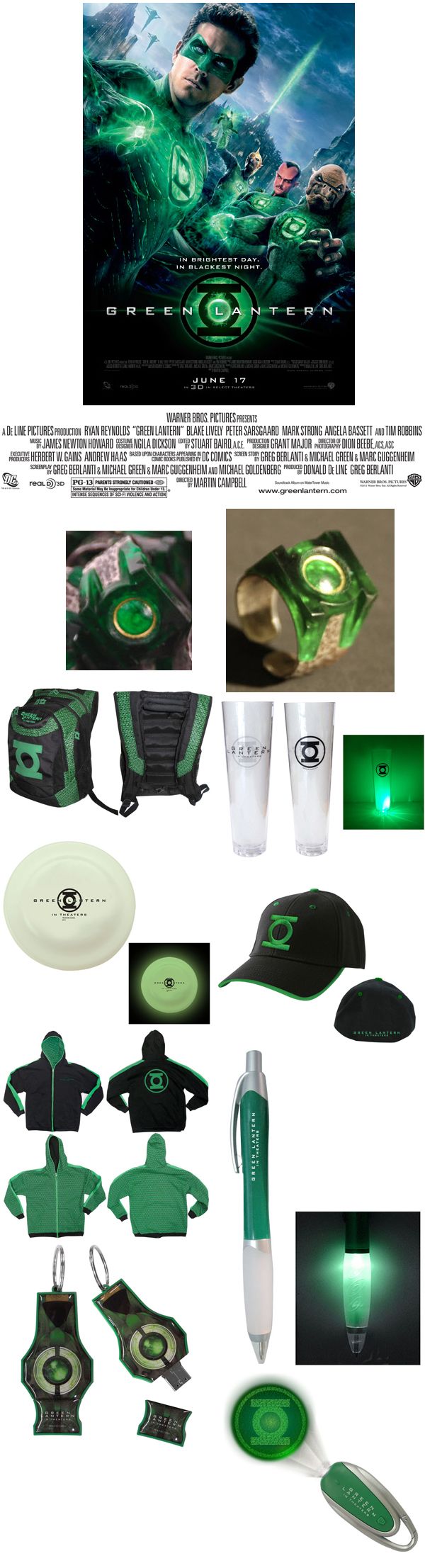 Green Lantern movie giveaway