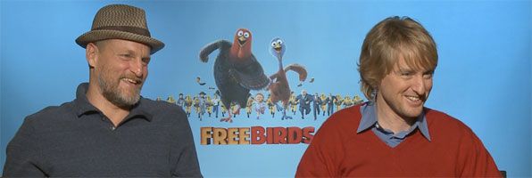 Woody-Harrelson-Owen-Wilson-Free-Birds-interview-slice