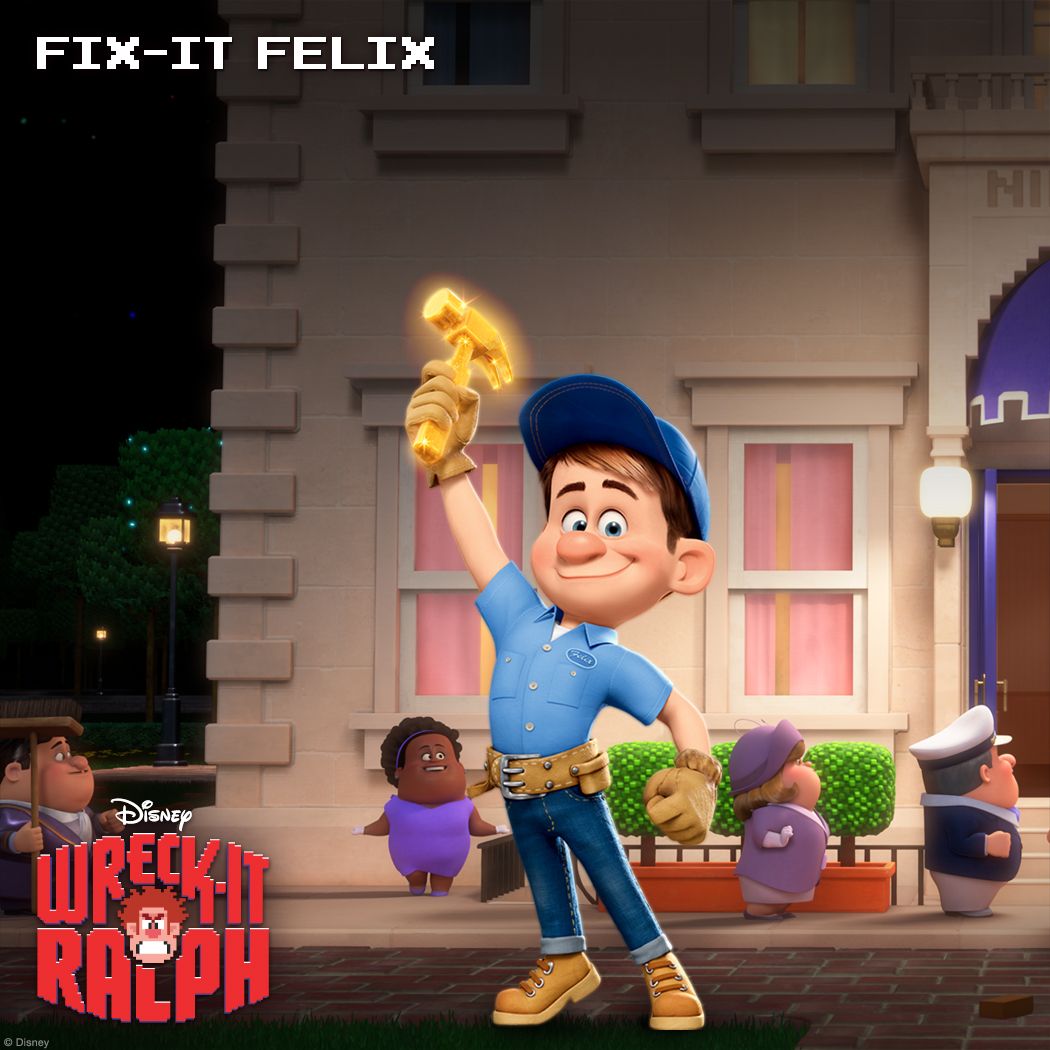 WRECK-IT RALPH Images and Character Descriptions