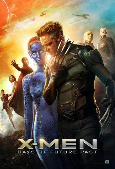 X Men Days Of Future Past Posters X Men Stars Hugh Jackman And Jennifer Lawrence