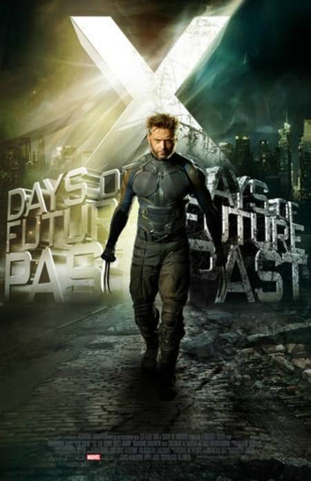 X Men Days Of Future Past Posters X Men Stars Hugh Jackman And Jennifer Lawrence